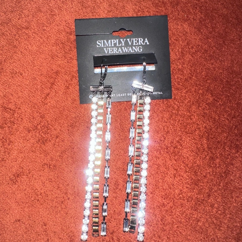Simply Vera Vera Wang Shiny Earrings